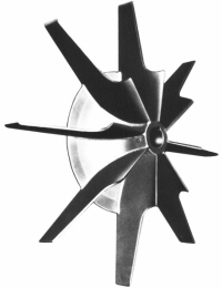 Replacement fan blower ventilator blade wheel - Canadian Blower.