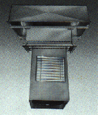 Recirculation roof fan ventilator. Canada Blower.